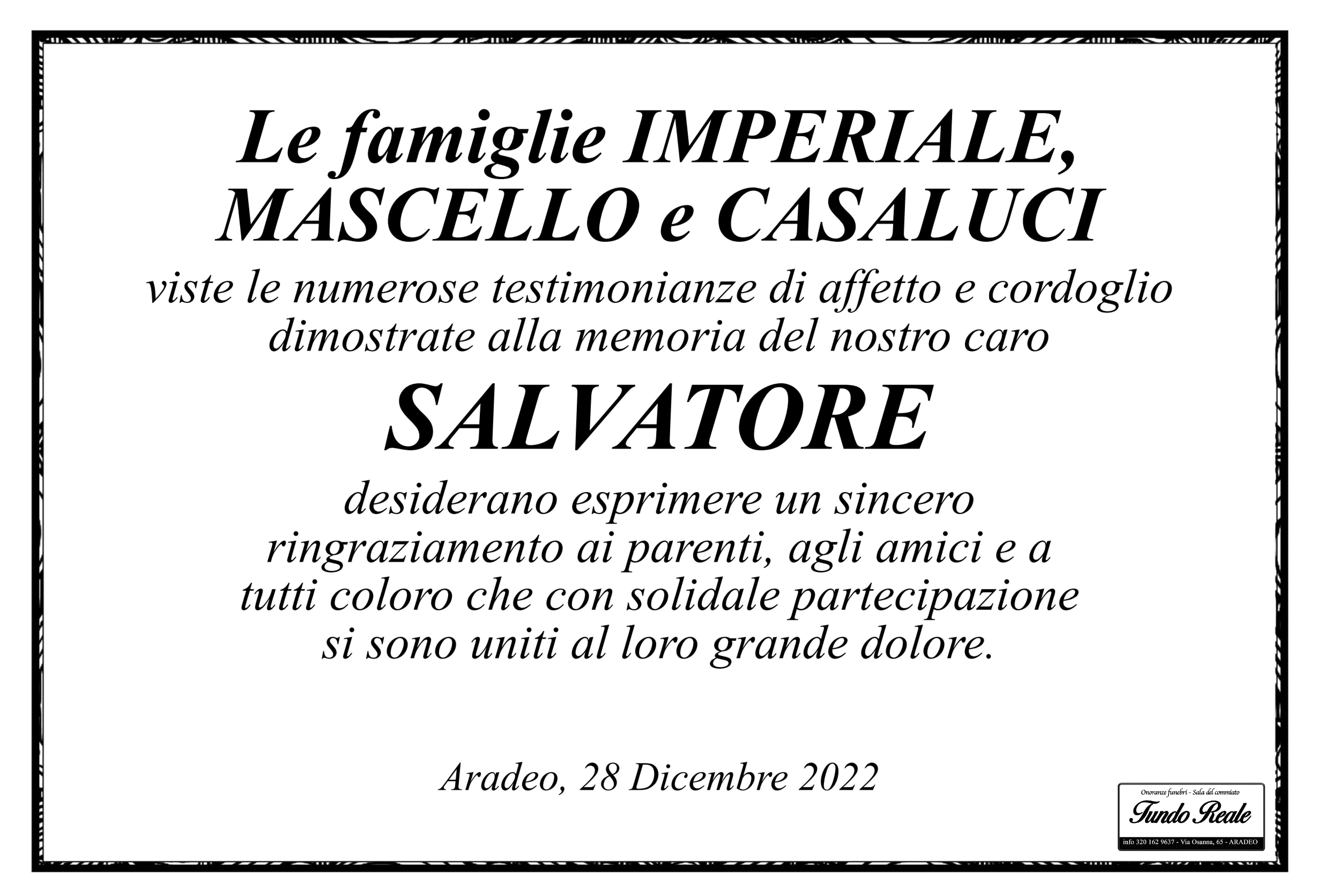 Famiglia Imperiale Salvatore